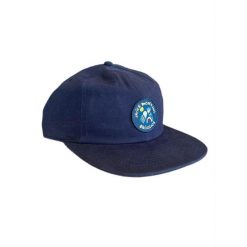 Czapka z daszkiem męska Quiksilver Javier. Niebieskie czapki męskie Quiksilver, bez wzorów, z bawełny, sportowe. Za 60.00 zł.