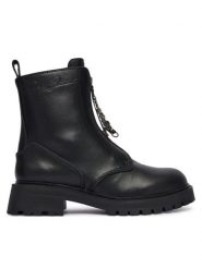 Pepe Jeans Trapery Stacy Hug W PLS500024 Czarny. Czarne trapery damskie Pepe Jeans, z jeansu, bez obcasa. Za 619.99 zł.