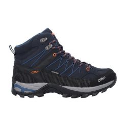 Buty trekkingowe męskie CMP Rigel Mid Wp. Czarne buty trekkingowe męskie CMP, z materiału, bez zapięcia, trekkingowe. Za 379.99 zł.