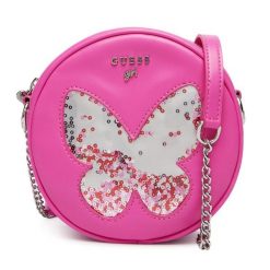 Torebka Guess. Czerwone torebki klasyczne damskie Guess, z aplikacjami, bez dodatków. Za 229.99 zł.