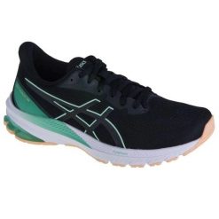 Buty Do Biegania Dla Kobiet. Czarne obuwie do biegania damskie Asics. Za 744.99 zł.