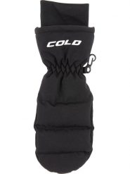 COLD Rękawiczki "Igloo" w kolorze czarnym rozmiar: 104/110. Czarne rękawiczki dziecięce COLD, z materiału, bez ramiączek. Za 99.80 zł.