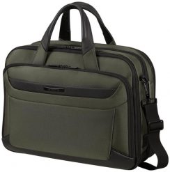 Torba Samsonite 147141 1388 15.6'' PRO-DLX 6 zielony. Zielone torby na laptopa damskie Samsonite, bez wzorów, z materiału. Za 1,189.00 zł.
