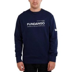 Bluza męska Fundango Warren. Niebieskie bluzy bez kaptura męskie Fundango, m. Za 199.90 zł.
