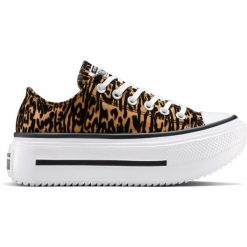 Buty sportowe Converse Chuck Taylor All Star Lift Double Stack Platform. Brązowe buty sportowe na co dzień męskie Converse, bez zapięcia, na fitness i siłownię. Za 590.00 zł.