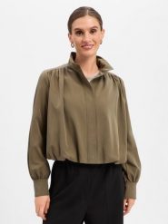 BOSS Orange Kurtka typu blouson Kobiety wiskoza zielony, 40. Pomarańczowe kurtki damskie Boss Orange, bez wzorów, z wiskozy, bez kaptura. Za 999.95 zł.