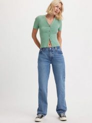 Levi's Dżinsy - Regular fit - w kolorze niebieskim rozmiar: W30/L34. Niebieskie jeansy damskie Levi's. Za 244.80 zł.