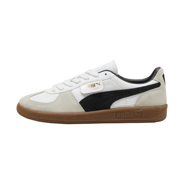 Buty do chodzenia damskie Puma Palermo Lth. Białe obuwie treningowe damskie Puma, do biegania. Za 229.00 zł.