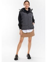 Northwood Kamizelka pikowana "Josh" w kolorze antracytowym rozmiar: M. Czarne kamizelki damskie Northwood, m. Za 135.17 zł.