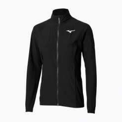 Bluza tenisowa damska Mizuno Frontier Shadow W. Czarne bluzy bez kaptura damskie Mizuno, xl, z elastanu. Za 209.99 zł.