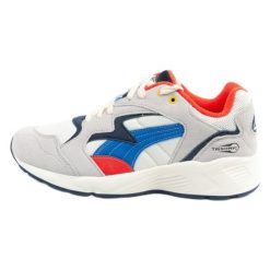 Buty Puma Prevail Tm 389444 01 białe. Białe buty sportowe na co dzień męskie z gumy, bez zapięcia. Za 365.58 zł.
