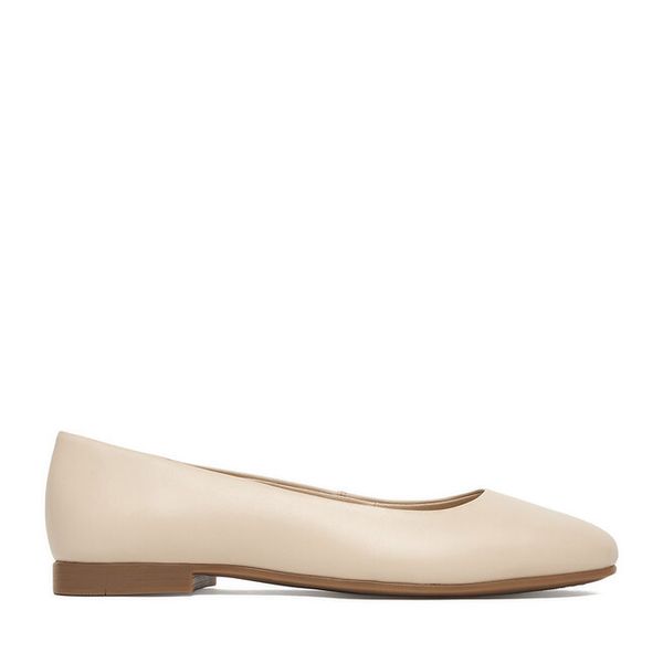 Baleriny Lasocki. Brązowe baleriny damskie Lasocki, bez wzorów, bez obcasa. Za 149.99 zł.