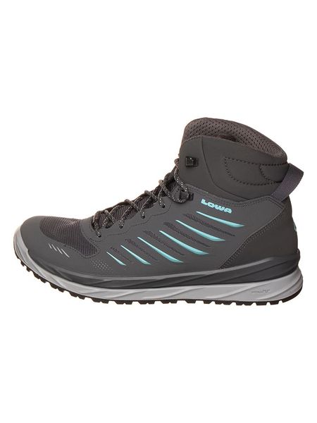 LOWA Botki trekkingowe "Axos GTX" w kolorze antracytowym rozmiar: 41. Czarne obuwie trekkingowe damskie Lowa. Za 334.95 zł.