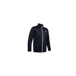 Kurtka Under Armour Sportstyle Tricot. Białe kurtki męskie Under Armour, m, bez wzorów, z dzianiny, sportowe, z kapturem. Za 314.65 zł.