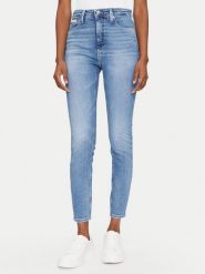 Calvin Klein Jeans Jeansy J20J225144 Niebieski Super Skinny Fit. Niebieskie jeansy damskie Calvin Klein Jeans. Za 219.99 zł.