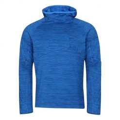Bluza sportowa męska Alpine Pro MSWB331653. Niebieskie bluzy bez kaptura męskie Alpine Pro, bez wzorów, sportowe, bez kołnierzyka, bez ramiączek. Za 334.00 zł.