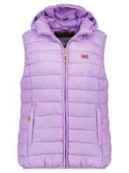 Geographical Norway Kamizelka pikowana "Vatikolor" w kolorze fioletowym rozmiar: XXL. Różowe kamizelki damskie Geographical Norway, xxl. Za 130.50 zł.