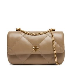 Torebka Tory Burch. Brązowe torebki klasyczne damskie Tory Burch, bez wzorów, wizytowe, bez kołnierzyka, bez ramiączek. Za 1,719.00 zł.