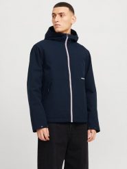 Jack & Jones Kurtka przejściowa w kolorze granatowym rozmiar: L. Niebieskie kurtki męskie Jack & Jones, l, bez wzorów, bez kaptura. Za 82.64 zł.