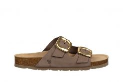 Klapki Yokono Granada-700 Nobuck Tabaco, Beżowy, Skóra naturalna - 41. Brązowe klapki damskie Yokono, bez wzorów, z materiału, bez obcasa, na płaskiej podeszwie. W wyprzedaży za 152.10 zł.