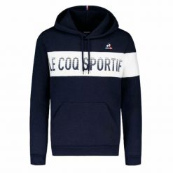 Bluza z kapturem Unisex Le coq sportif BAH Hoody N°1 Granatowy. Czarne bluzy sportowe damskie Le Coq Sportif, s, bez wzorów, z materiału, bez ramiączek, z kapturem. Za 364.35 zł.