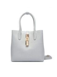 Furla Torebka Goccia S WB01949 ARE000 KH CRH00 Szary. Szare torebki klasyczne damskie Furla, bez wzorów, ze skóry, bez dodatków. Za 1,389.00 zł.