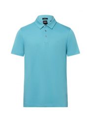 BOSS koszulka polo - Palosh Mężczyźni Bawełna niebieski, XXL. Niebieskie koszulki polo męskie Boss, m, z bawełny, bez ramiączek. Za 249.95 zł.