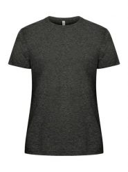 Clique Classic OC-T Women — damska koszulka z 100% bawełny organicznej. Szare t-shirty damskie CLIQUE, l, bez wzorów, z bawełny, bez kołnierzyka. Za 116.19 zł.