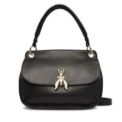 Torebka Patrizia Pepe. Czarne torebki klasyczne damskie Patrizia Pepe, bez wzorów, bez dodatków. Za 1,719.00 zł.