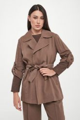 Płaszcz Lampada MARELLA MONOCHROME. Płaszcze damskie Marella, bez wzorów. Za 1,629.00 zł.