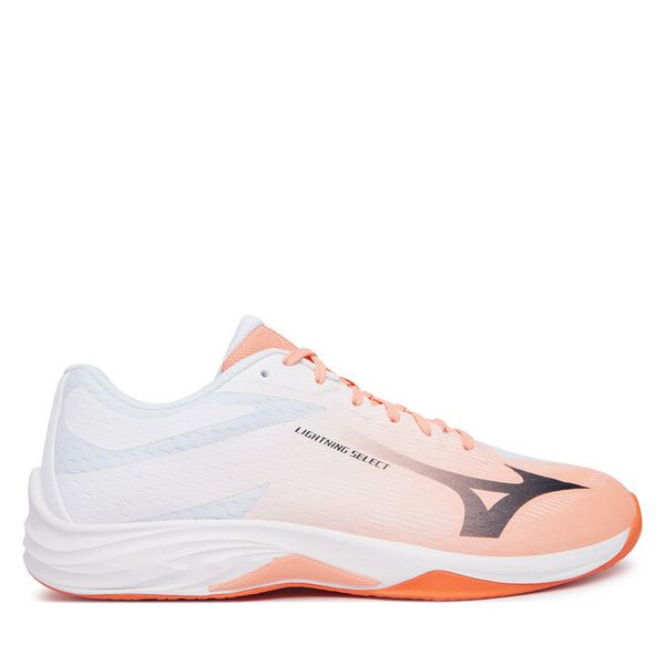 Buty halowe Mizuno. Pomarańczowe buty sportowe na co dzień męskie Mizuno, bez zapięcia. Za 389.99 zł.