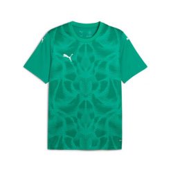 Koszulka Puma Team Ultimate. Zielone t-shirty sportowe męskie Puma, z materiału, bez ramiączek, do piłki nożnej. Za 174.50 zł.
