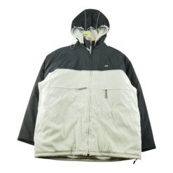 Męska Vintage Retro Beżowa Parka. Brązowe parki męskie Nike, na zimę, m, bez wzorów. Za 170.36 zł.