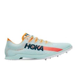 Buty, kolce Hoka U Cielo X Md 1123151 niebieskie. Niebieskie obuwie do biegania damskie . Za 353.31 zł.