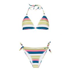 Damski 2-częściowy kostium kąpielowy Protest Caley. Zielone bikini damskie Protest, bez wzorów. Za 252.50 zł.
