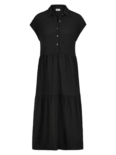 Sublevel Sukienka w kolorze czarnym rozmiar: XS. Czarne sukienki damskie Sublevel, na co dzień, xs, bez wzorów, bez kołnierzyka, bez ramiączek, maxi, proste. Za 79.59 zł.