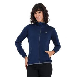 Damska bluza rozpinana z kapturem 100% Merino - Marin/Woolona. Czarne bluzy z kapturem damskie WOOLONA, m. W wyprzedaży za 540.00 zł.