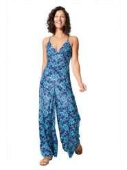 Ipanima Kombinezon w kolorze niebieskim rozmiar: 34/36. Niebieskie kombinezony damskie Ipanima, bez wzorów, klasyczne, bez kołnierzyka, bez ramiączek. Za 120.95 zł.