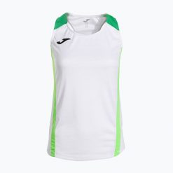 Koszulka tenisowa damska Joma Montreal. Białe topy sportowe damskie Joma, s, bez wzorów, z materiału, bez ramiączek. Za 73.99 zł.