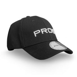 Czapka z daszkiem PROS. Czarne czapki męskie Pros, bez wzorów. Za 119.00 zł.