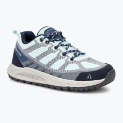 Buty trekkingowe damskie BERGSON Sirbal Low STX. Niebieskie obuwie trekkingowe damskie Bergson. Za 309.99 zł.