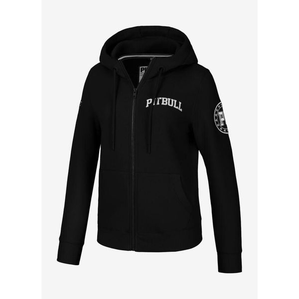 Bluza damska Pitbull rozpinana z kapturem Tyrian. Czarne bluzy sportowe damskie PITBULL, m. Za 249.00 zł.