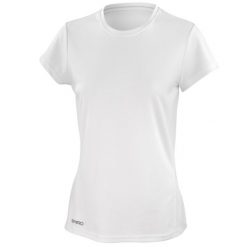 Damska Koszulka Szybkoschnąca. Czarne bluzki damskie SPIRO, bez wzorów, sportowe, bez kołnierzyka, bez ramiączek. Za 58.99 zł.