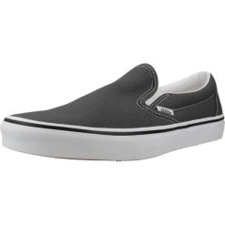 Buty VANS CLASSIC SLIP ON Szary. Szare buty trekkingowe męskie Vans, z tkaniny, bez zapięcia, trekkingowe, Vans Classic. Za 348.99 zł.