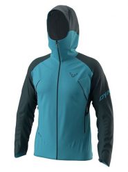 DYNAFIT Kurtka funkcyjna "TRANSALPER GTX" w kolorze turkusowo-granatowym rozmiar: XXL. Niebieskie kurtki outdoor męskie Dynafit, xxl, bez wzorów, bez kaptura. Za 677.64 zł.