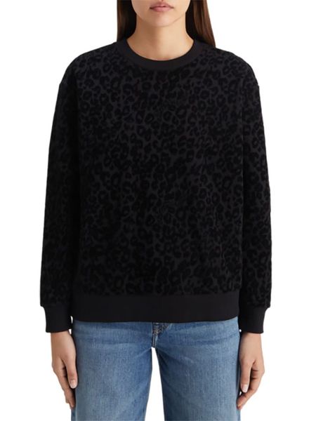Scotch & Soda Bluza w kolorze czarnym rozmiar: L. Czarne bluzy bez kaptura damskie Scotch & Soda, l, z bawełny. Za 201.55 zł.