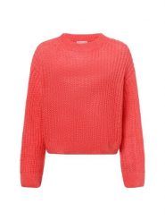 Marie Lund Sweter z dzianiny Kobiety Wełna różowy, XL/XXL. Czerwone swetry klasyczne damskie Marie Lund, xl, z dzianiny, bez kołnierzyka. Za 299.95 zł.