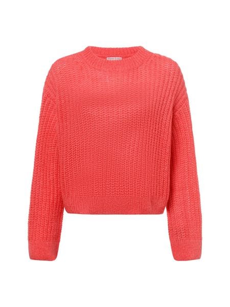 Marie Lund Sweter z dzianiny Kobiety Wełna różowy, XL/XXL. Czerwone swetry klasyczne damskie Marie Lund, xl, z dzianiny, bez kołnierzyka. Za 299.95 zł.