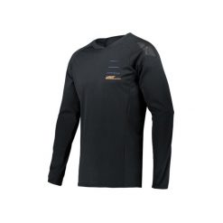 Koszulka rowerowa męska Leatt MTB 5.0. Czarne t-shirty sportowe męskie LEATT, m, bez ramiączek, rowerowe. Za 168.00 zł.