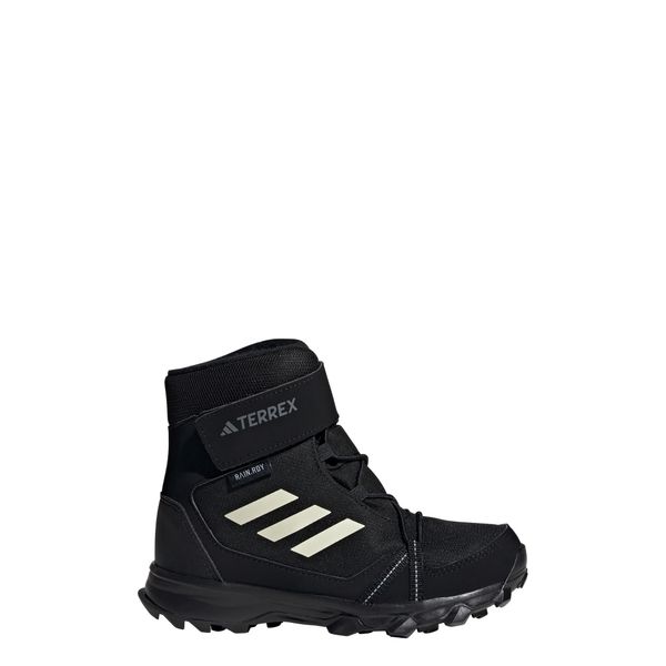Buty Terrex Snow Hook-And-Loop COLD.RDY Winter. Białe buty trekkingowe męskie Adidas, na zimę, z materiału, bez zapięcia. Za 425.90 zł.